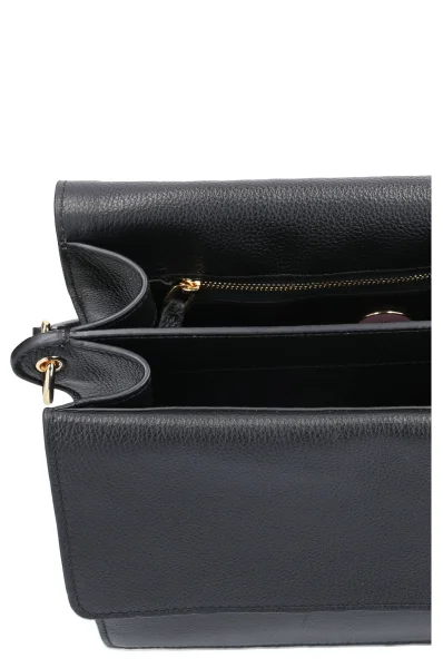 Kůžoná kabelka na rameno EMO AMBRINE SOFT Coccinelle černá