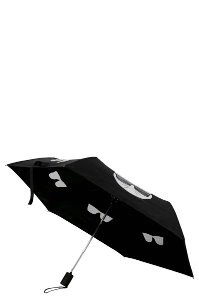 Deštník K/Ikonik Karl Lagerfeld černá