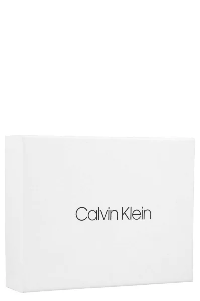 Kůžoné pouzdro na karty Calvin Klein černá
