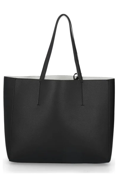 Oboustranná kabelka shopper + váček Calvin Klein černá