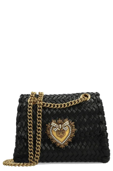 Kůžoná kabelka na rameno + váček Dolce & Gabbana černá
