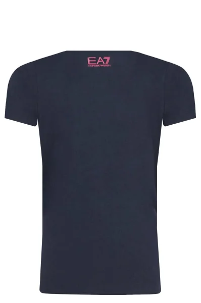 Tričko | Regular Fit EA7 tmavě modrá