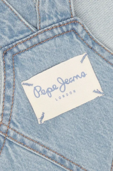 Šaty CHICAGO PINAFORE | denim Pepe Jeans London světlo modrá