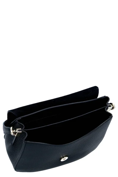 Kůžoná crossbody kabelka sleek Furla černá