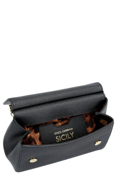 Crossbody kabelka Sicily Dolce & Gabbana černá