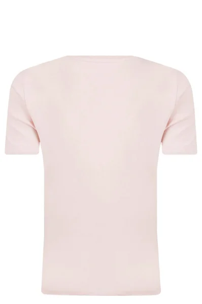 Tričko | Regular Fit Tommy Hilfiger pudrově růžový