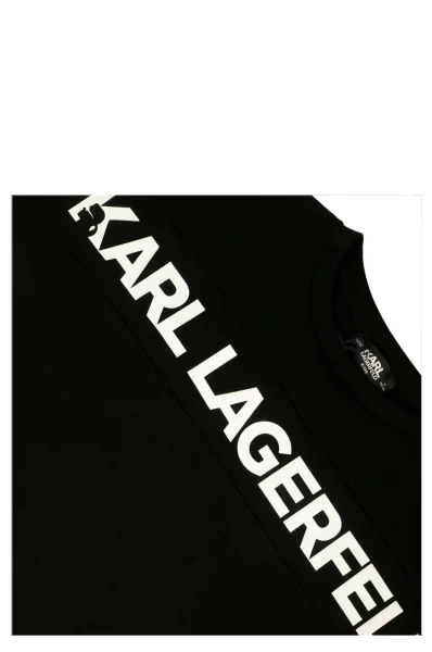 Šaty Karl Lagerfeld Kids černá
