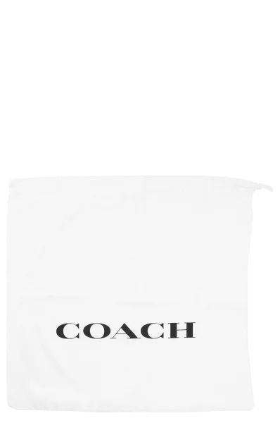 Kůžoná hobo kabelka SHAY Coach béžová