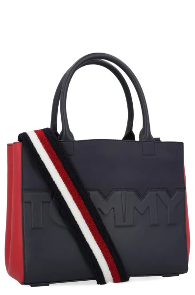 Kufřík Tommy logo Tommy Hilfiger tmavě modrá