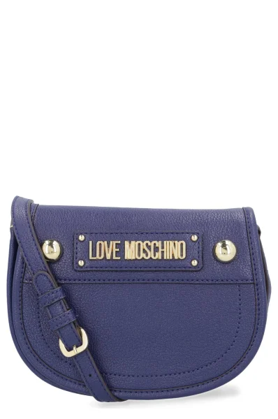 Crossbody kabelka + šátek Love Moschino tmavě modrá