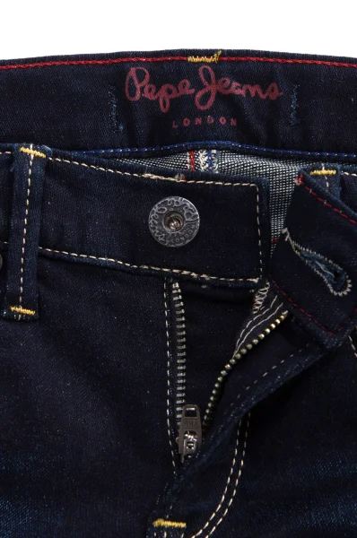 Džíny Snicker | Slim Fit Pepe Jeans London tmavě modrá