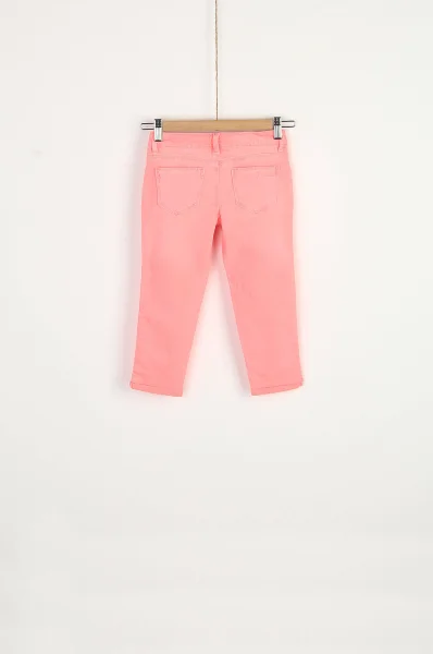 Kalhoty Guess korálově růžový