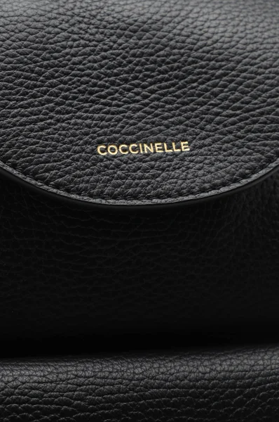 Kůžoný batoh Coccinelle černá