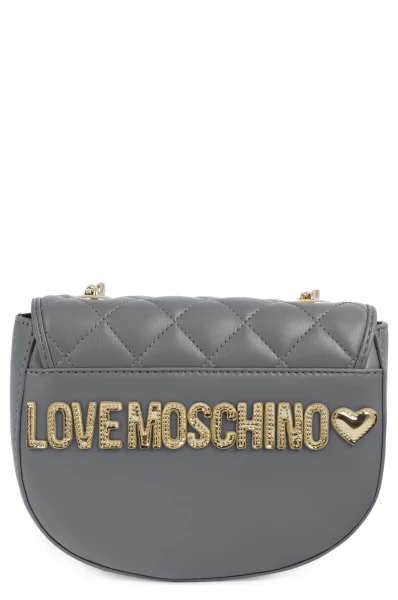 Crossbody kabelka Love Moschino šedý
