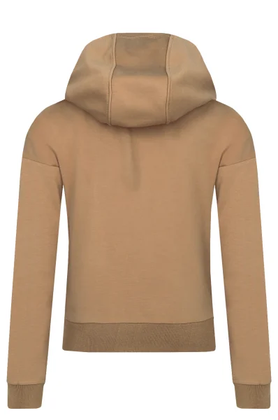 Mikina | Regular Fit BOSS Kidswear bronzově hnědý
