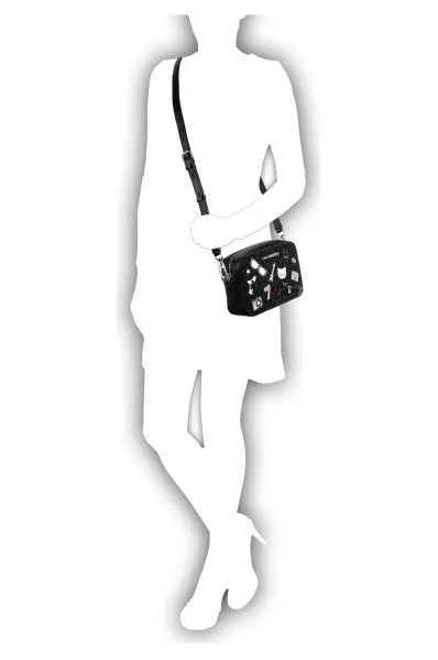 Crossbody kabelka Karl Lagerfeld černá