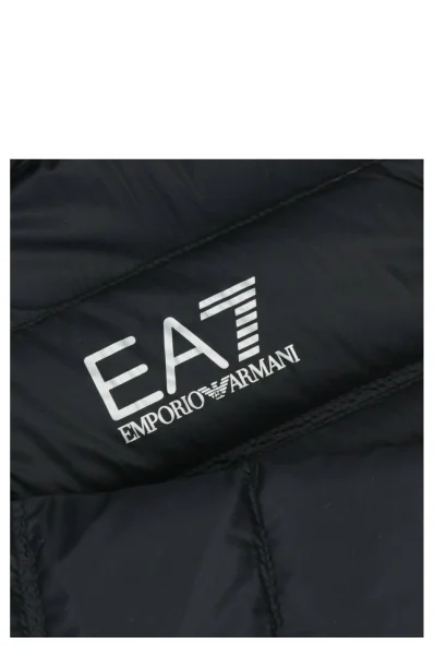 Péřová bunda | Regular Fit EA7 černá