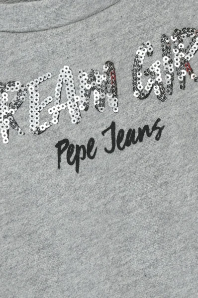 Šaty dina Pepe Jeans London šedý