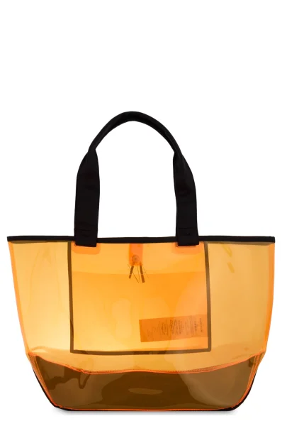 Kabelka shopper Armani Exchange oranžový