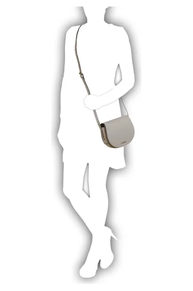 Crossbody kabelka Calvin Klein krémová