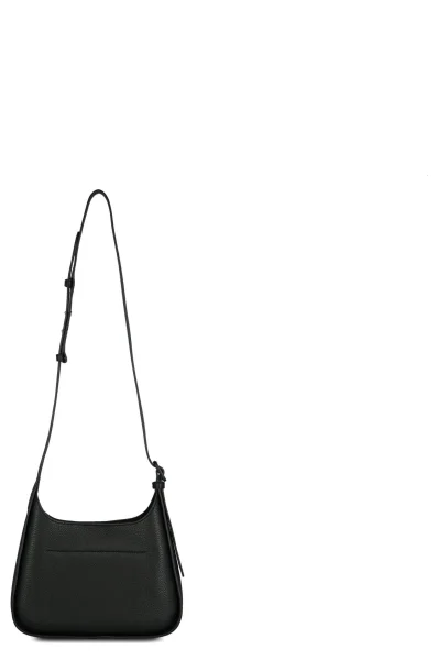 Kůžoná kabelka na rameno MILLER SMALL HOBO TORY BURCH černá
