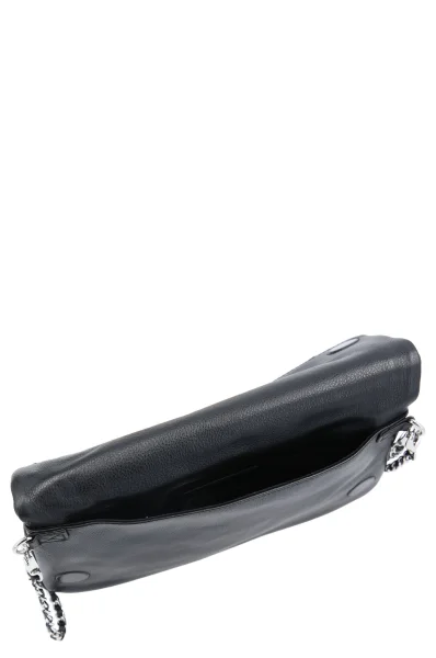 Kůžoná kabelka na rameno ROCK Zadig&Voltaire černá