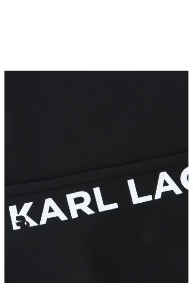 Legíny | Regular Fit Karl Lagerfeld Kids černá