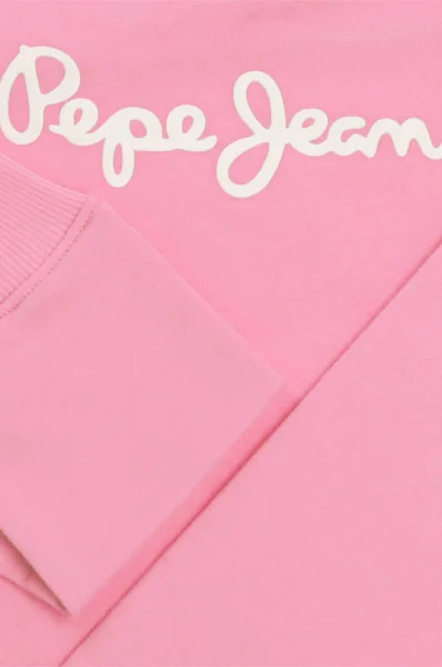 Mikina WINTER ROSE | Regular Fit Pepe Jeans London růžová