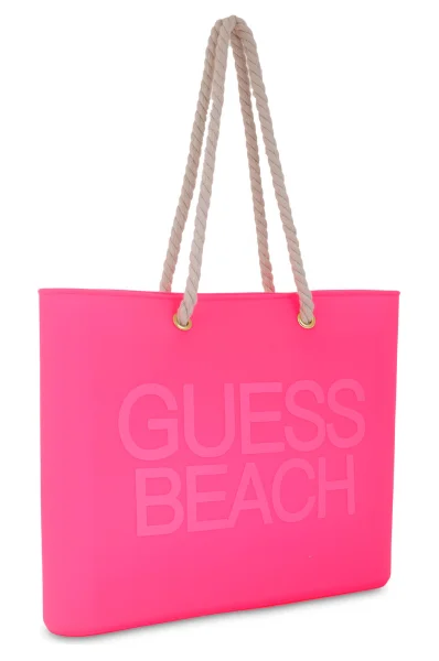 Plážová taška Guess růžová