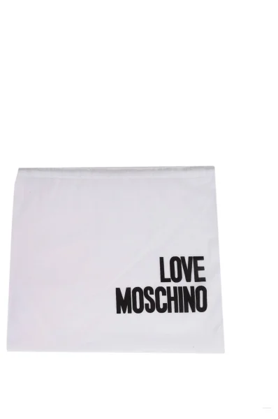 Crossbody kabelka + šátek Love Moschino černá