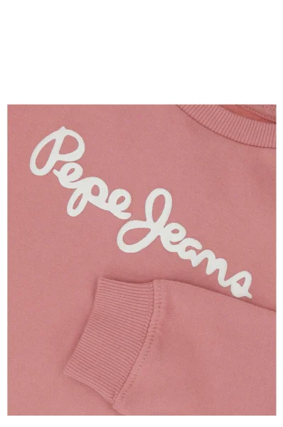 Mikina WINTER ROSE JR | Regular Fit Pepe Jeans London růžová