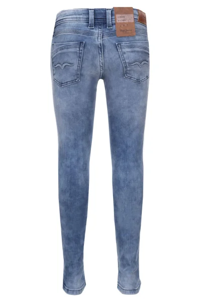Džíny Swirl | Slim Fit Pepe Jeans London modrá