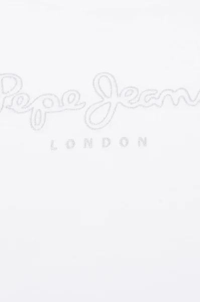 Tričko NINA | Regular Fit Pepe Jeans London bílá