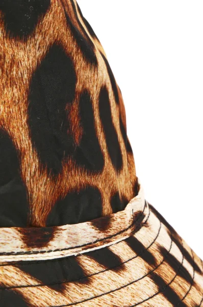 Oboustranný klobouk Moschino bronzově hnědý