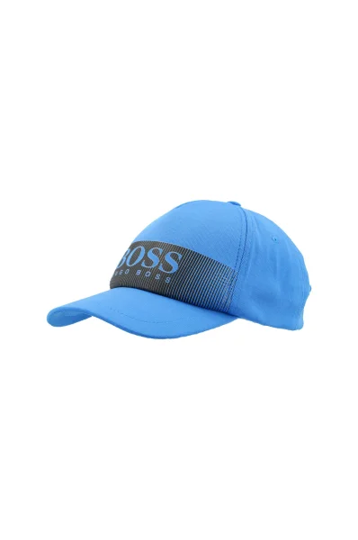 Kšiltovka Logo BOSS GREEN modrá