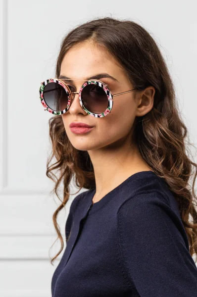 Sluneční brýle Dolce & Gabbana růžová