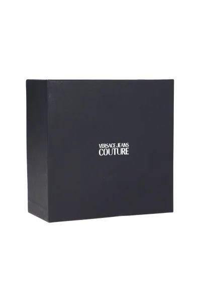 Kůžoný opasek COUTURE Versace Jeans Couture černá
