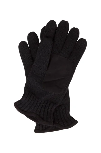 Vlněná čepice + vlněné rukavice POLO RALPH LAUREN černá