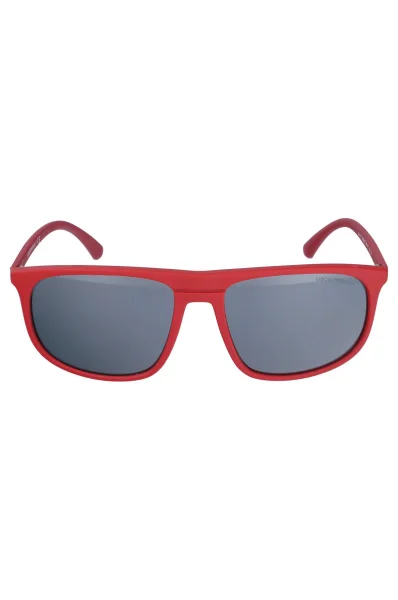 Sluneční brýle Emporio Armani červený