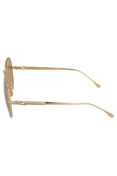 Sluneční brýle Fendi zlatý