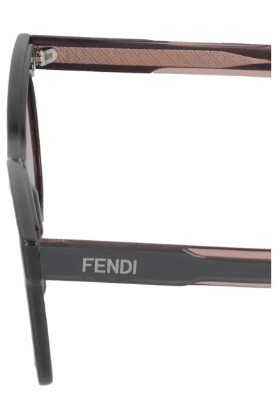 Sluneční brýle Fendi grafitově šedá