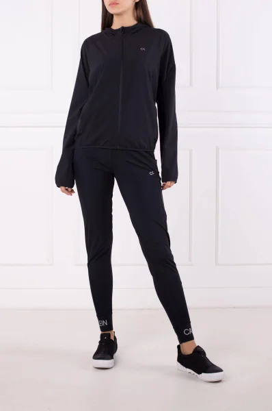 Bunda WIND LOGO | Regular Fit Calvin Klein Performance černá