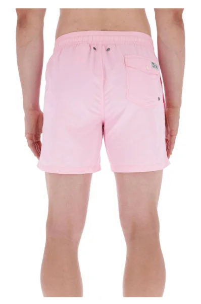 Koupací šortky | Regular Fit POLO RALPH LAUREN pudrově růžový