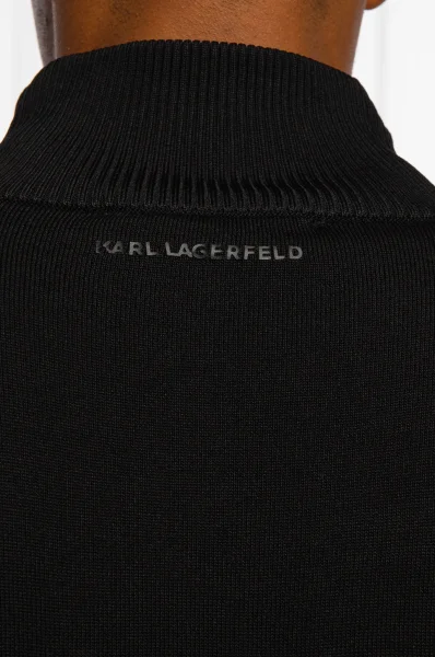 Svetr | Regular Fit Karl Lagerfeld černá