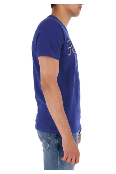 Tričko Varsity embossed | Regular Fit Superdry modrá