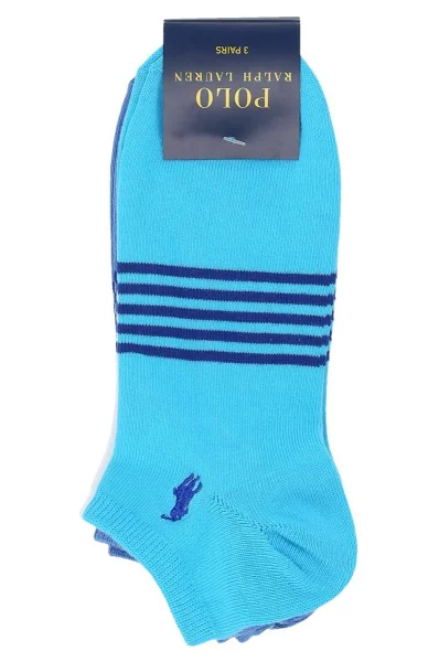 Ponožky 3-pack POLO RALPH LAUREN modrá