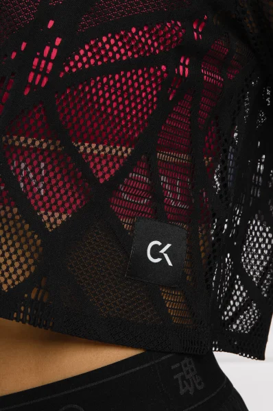 Halenka | Cropped Fit Calvin Klein Performance černá