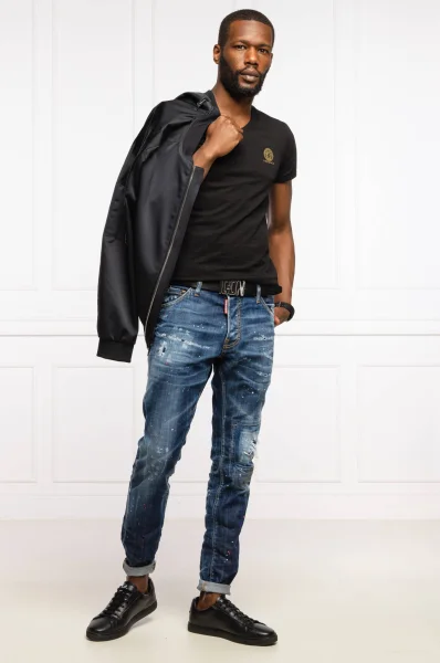 Tričko | Slim Fit Versace černá