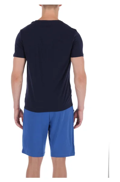 Pyžamo LOGO | Regular Fit Tommy Hilfiger tmavě modrá