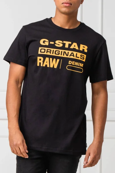 Tričko Graphic 8 | Regular Fit G- Star Raw černá